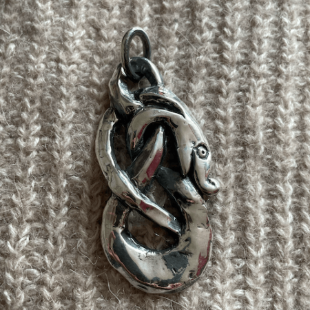 Viking Dragon - silver