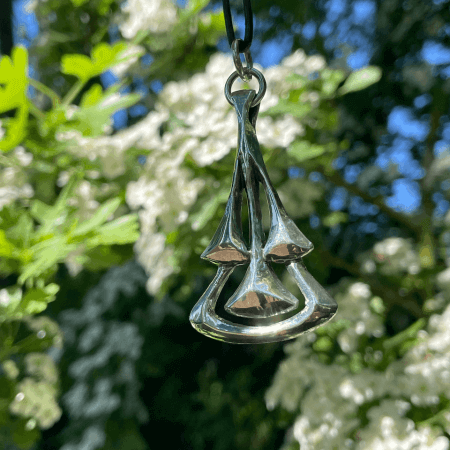 Elven Necklace (silver) - one of a kind