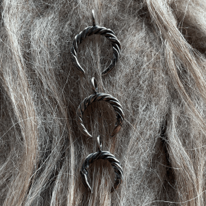 Lunula Twisted - silver