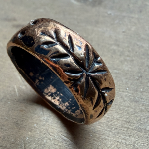 Bronze Ring Scandinavian (one of a kind)